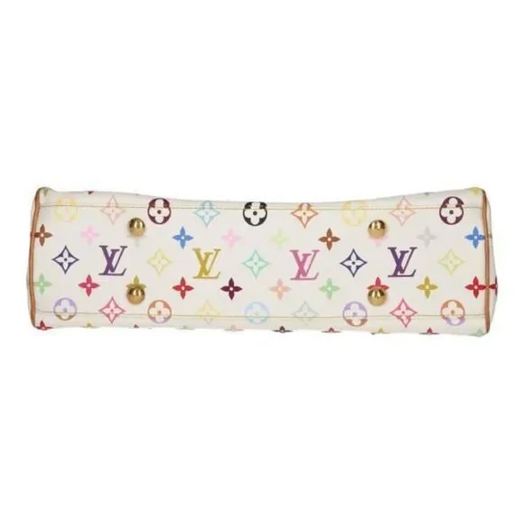 Louis Vuitton Aurelia MM Multicolor White Tote Bag - Picture 12 of 13